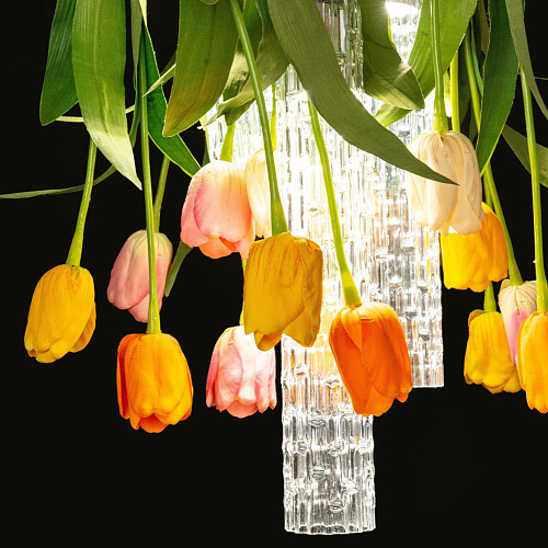 Tulip kleine ronde kroonluchter