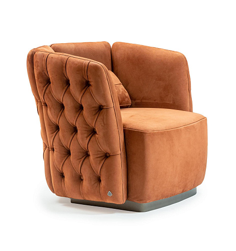 Ford rust fluwelen fauteuil