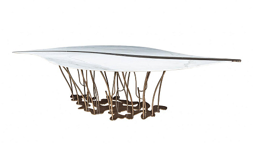 Leaf marmeren eettafel