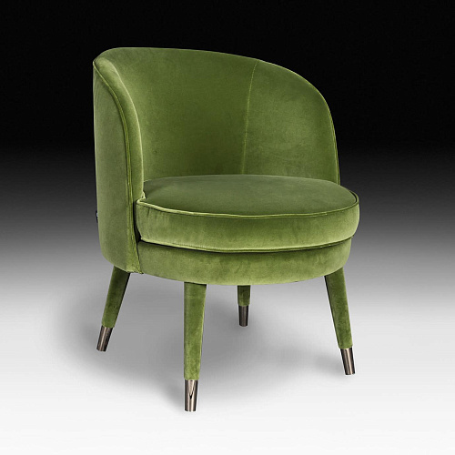 Vivien olijfgroene fauteuil