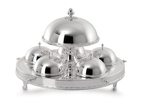 Royal zilveren middag theeset