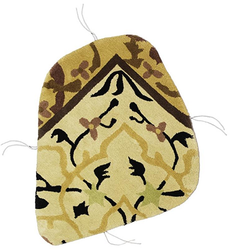 Geo art nepal designer handgeweven vloerkleed