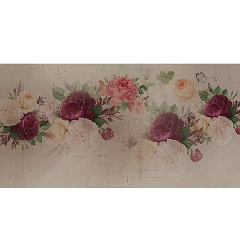 Flower Bomb behang