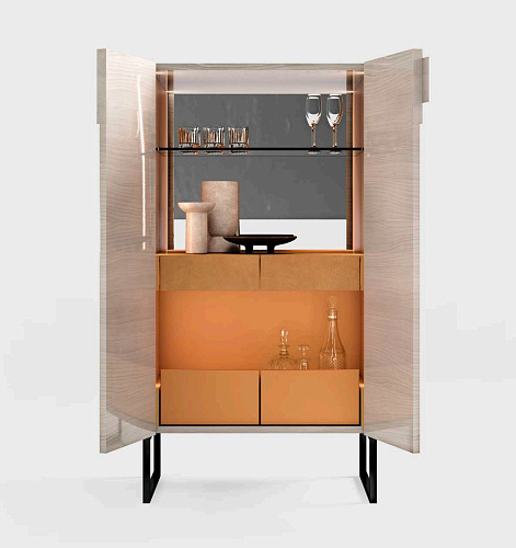 Barunit met verlichting