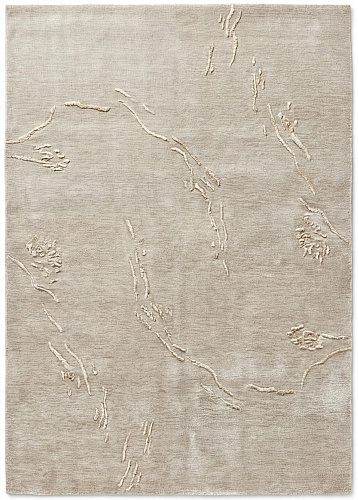 Silver Ombre Elegance vloerkleed
