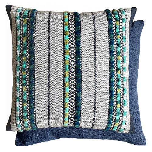 Mangala Indigo 50 × 50 kussen