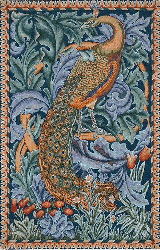 The Peacock, William Morris wandtapijt
