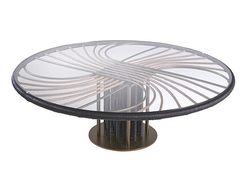 Sunrise Glazen Salontafel