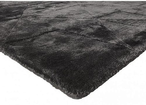 Triangles Anthracite vloerkleed