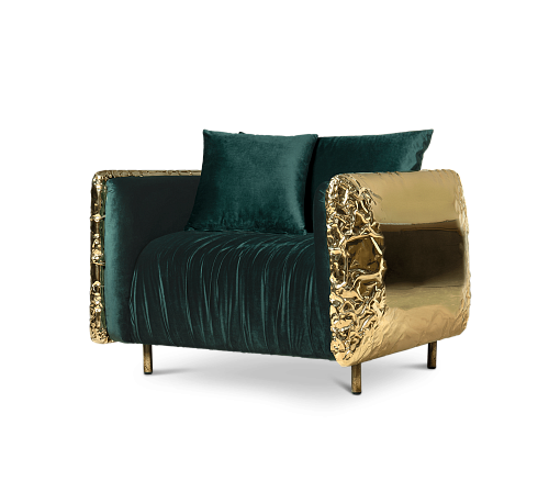 Imperia groene fauteuil