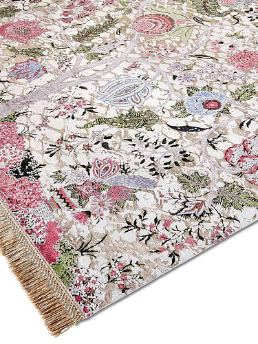 Colorful handgemaakte luxe tapijt