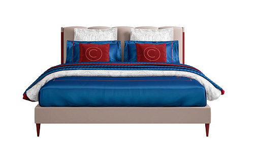 Bed met hoofdbord