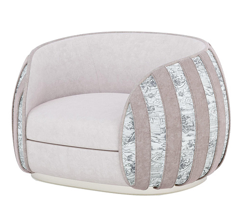 Loto eigentijdse Italiaanse fauteuil