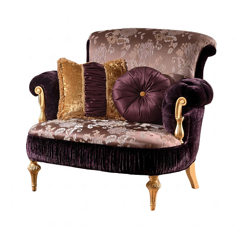 Gouden Italiaanse Accent Fauteuil