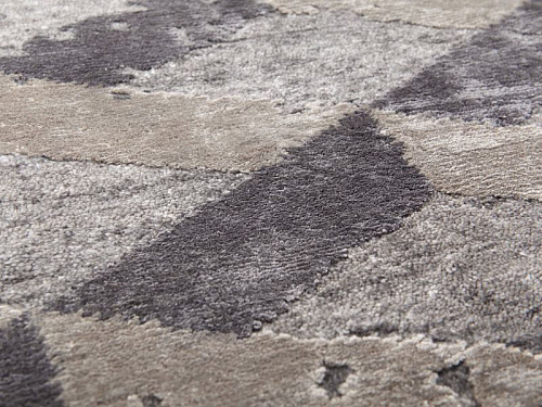 Handgeknoopt designer vloerkleed