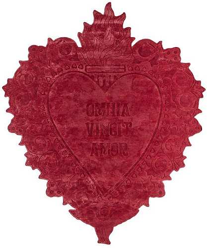 Devotion handgeweven Red vloerkleed