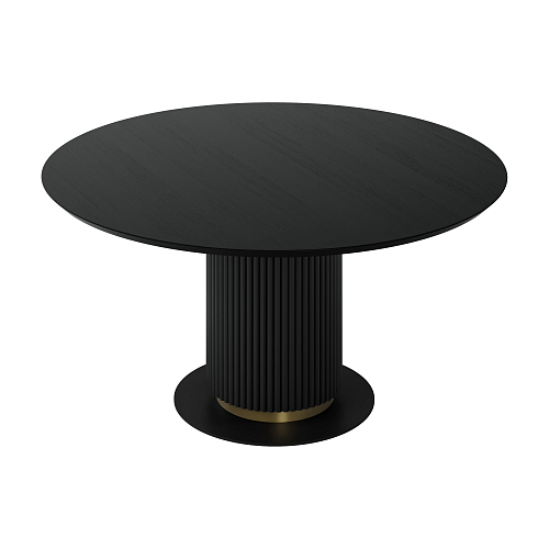 Contera moderne essenhouten ronde tafel