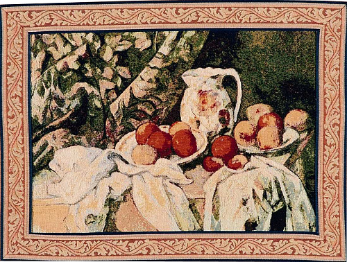 The Apple Basket, Paul Cézanne wandtapijt