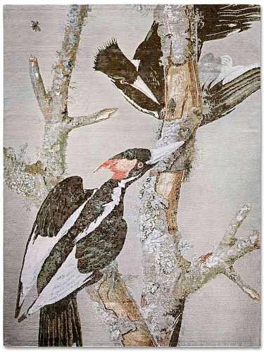 Two Birds handgeweven vloerkleed