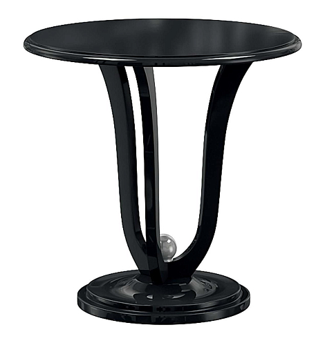 Oscar Zwarte Bijzettafel