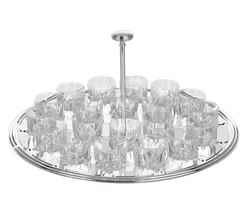 Glazenset van 20