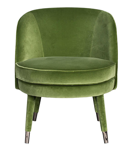Vivien olijfgroene fauteuil