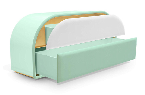 Candy Coated ladekast met twee laden