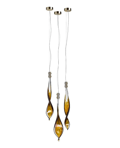Murano Leaves 3-Lichts Hanglamp