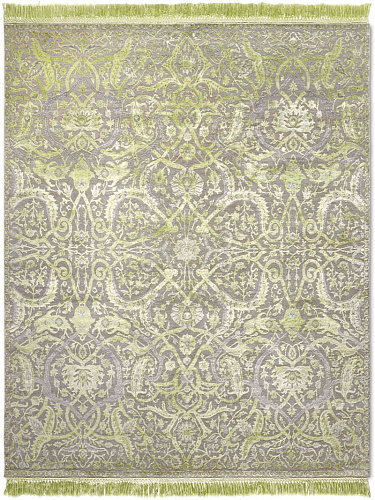 Heriz Apple Green luxe handgeknoopt vloerkleed
