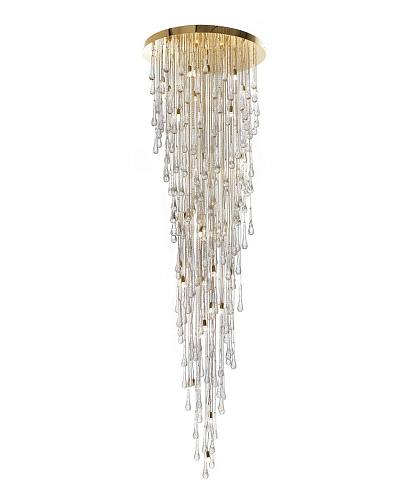Murano Glas Druppel Cascade Kroonluchter