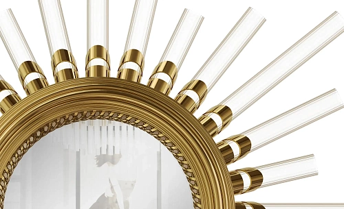 Regal wandlichtspiegel