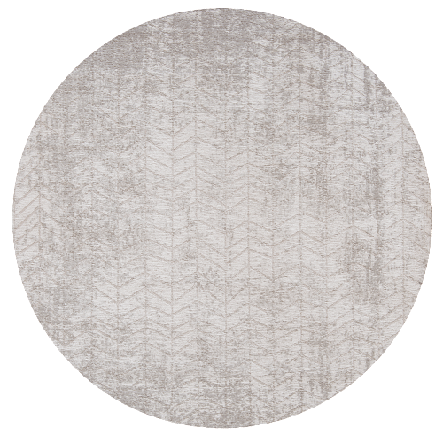 White Plains rond vloerkleed