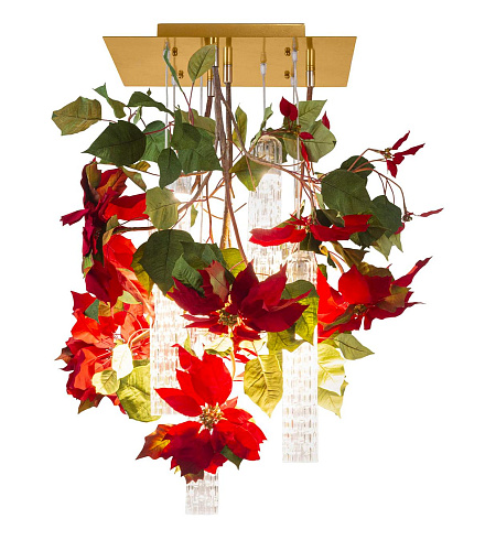 Poinsettia kroonluchter
