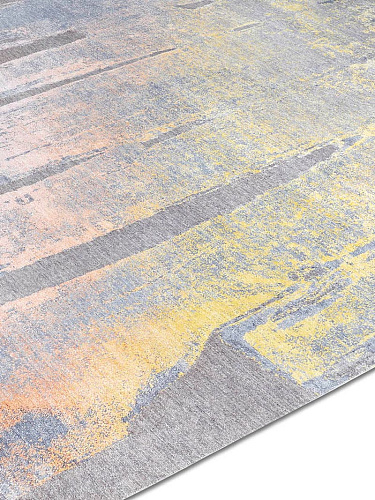 Pastel Sun handgeweven vloerkleed