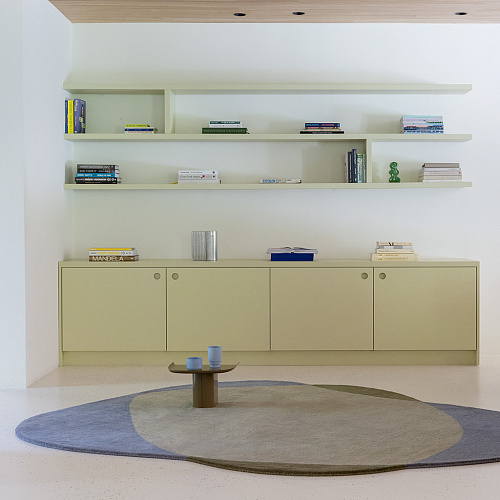 Element chad grijs groen tapijt