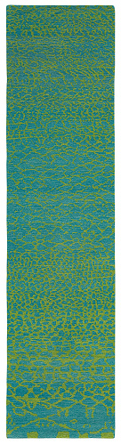 Gamba tourouk aqua vloerkleed
