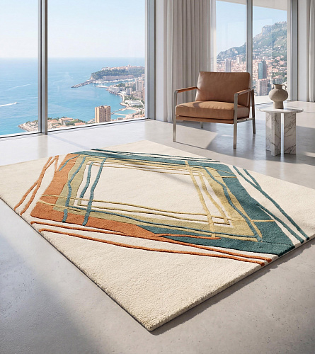 Diamond Frame luxe vloerkleed