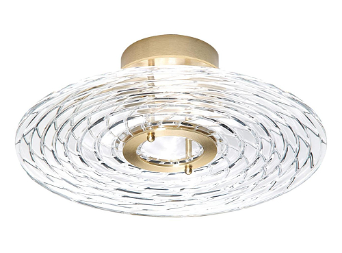 Ripple Zachtgouden Kristallen Wandlamp