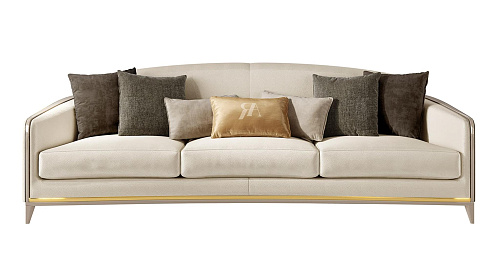 Elegance beige 3-zitsbank