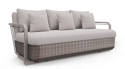 Heritage houten tuinsofa