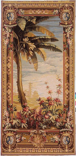 The Pineapple Harvest - Basket Door wandtapijt