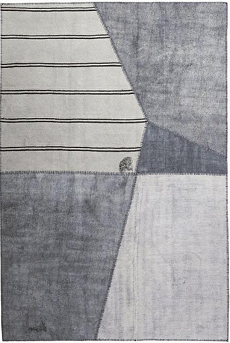 Metropole patchwork hennep tapijt