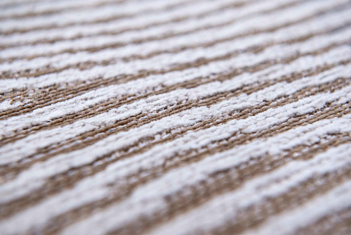 Oyster White rond tapijt