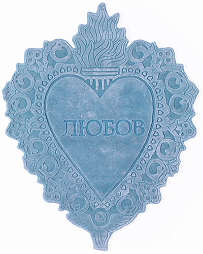 Devotion Sky Blue vloerkleed