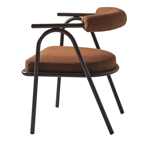 Baba bruine moderne fauteuil