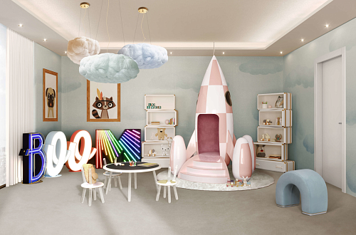 Magical Letter M lamp