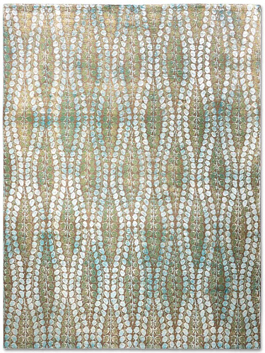 Electric Blue handgeweven tapijt