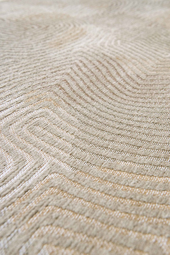 Shell Beige rond vloerkleed