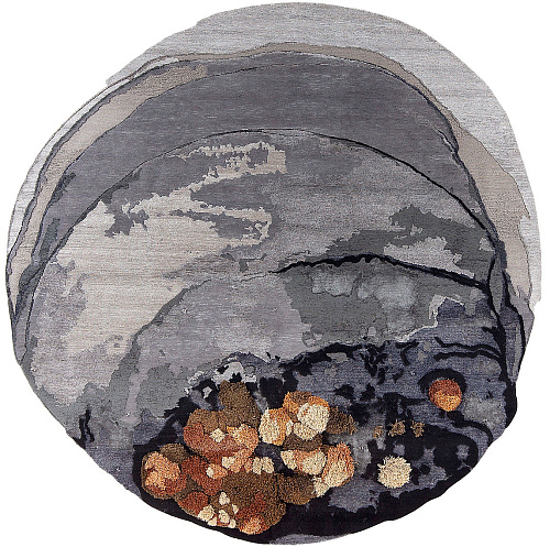 Art Deco Black tapijt