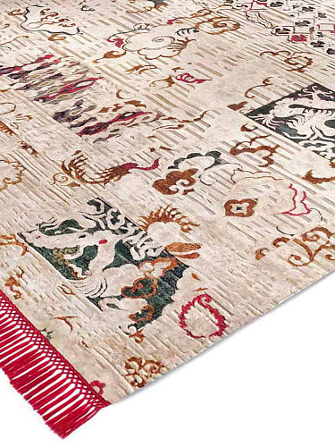 Dragon luxe handgeknoopt vloerkleed